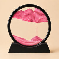Moving Sand Art Decor – Pink 🩷