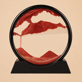 Moving Sand Art Decor – Red ❤️
