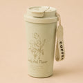 Lovely & Flower Coffee Cup – Creamy
